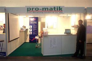 Ifat 2002 Messestand Fa. pro-matik gmbH