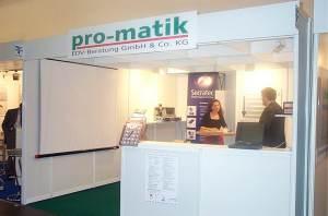 Ifat 2002 Messestand Fa. pro-matik gmbH