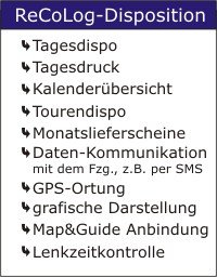 Disposition im recolog-office - Software fÃ¼r alle Entsorgungsunternehmen