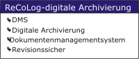 Dokumentenmanagementsystem im ReCoLog-Office - Software für alle Entsorgungsunternehmen